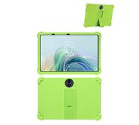 for TCL NXTPAPER 11 Plus Case 11.5 Inch, Soft Silicone Kids Friendly Tablet Cover with Adjustable Stand for Lenovo 11.5 Inch Tablet Case, Drop-Proof (Green)