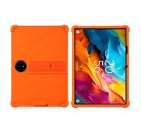 for TCL NXTPAPER 14 Case 14.3 inch Tablet with PC Kickstand, Soft Silicone, Washable, Thickened Corner Shockproof Case, Orange