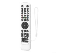 For TCL RC716 RC833 Remote Case, Lightweight Silicone Protective Cover with Lanyard, Shock Resistant Skin for TV Controllers(White)