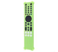 for tcl RC833A Remote Control Cover Silicone Protective Case Drop for proof Anti-Collision Skin Easy Install Washable Design Various Hues(Glowing Green)