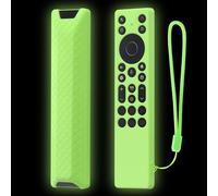for TCL RC923A/RC813A Remote Control Protective Case Silicone Cover Glow in the dark Dust-proof Anti-drop (Luminous Blue)