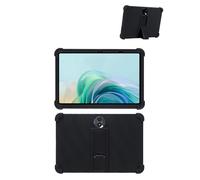 for TCL Tab 11 Gen 2 Tablet Case 11 Inch, Soft Silicone Cover Kids Friendly, Protective Case with Adjustable Stand for TCL 11 Inch Tablets, Drop-Proof (Black)
