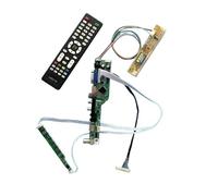 For TD141TGCD1 TD141TGCD2 Controller Driver Card IR+USB+AV+HDMI+VGA DIY Test Kit 1CCFL LVDS 30-Pin 1024 * 768 Analog TV LCD Matrix,Laptop Accessories(For TD141TGCD1)