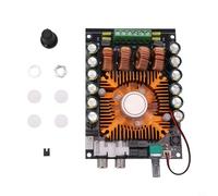 for TDA7498E Digital Power Board 2x160W Class D DC 12-32V Stereo Audio with Industrial Cooling Fan and BTL 220W Output for High-Performance