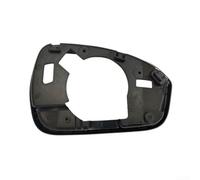 For TDCuizent Left Driver Side Mirror Frame Trim For Ford Fusion 2013-2020 ABS Black Exterior Replacement Moulding Precise Fit Direct Install Weather Resistant OEM Style