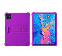 for Teclast Artpad Pro Case 12.7 inch Tablet with PC Kickstand, Soft Silicone, Washable, Thickened Corner Shockproof Case, Purple