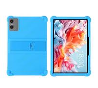 For Teclast P30/P30T 10.1 inch Tablet Case - Kids Friendly Soft Silicone Adjustable Stand Cover with Stand (Sky Blue)