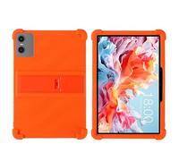 For Teclast P30/P30T 10.1 inch Tablet Case - Kids Friendly Soft Silicone Adjustable Stand Cover with Stand (Orange)