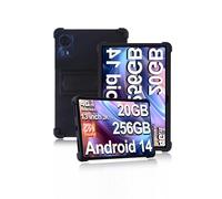 For Teclast T65 Max 13 inch Tablet,Soft Silicone Tablet Case with Anti-Slip Stand,Shockproof and Drop-Resistant,Black