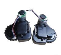 For Tefal Explorer Serie 20 RG6871 Right and Left Wheels Replacement for Isweep x3 Robotic Vacuum Cleaner Parts Set (Right wheel + Left wheel)