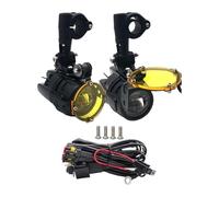 For Tenere 700 900 For TRACER 900 GT Headlamp Motorcycle Headlight Auxiliary Lights Fog Light Motorcycle Headlight Headlamp(Yellow set)