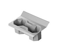 For Tesla For Cybertruck 2024 Water Cup Holder Central Control Drinks Storage Box Car DIY(Black)