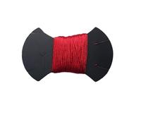 For Tesla For Model 3 2017 2018-2020 Braid On The Steering Whee Hand Sewing Car Wheel Cover Top Layer Leather(Red Thread)