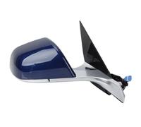 For Tesla For Model 3 2017-2020 13 Pins Rearview Mirror Assembly With WIFI Antenna Without Anti Glare Side Mirror Door Wing Mirror Assembly(Right Dark blue)