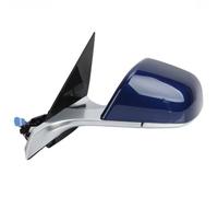 For Tesla For Model 3 2017-2020 13 Pins Rearview Mirror Assembly With WIFI Antenna Without Anti Glare Side Mirror Door Wing Mirror Assembly(Left Dark blue)