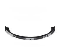 For Tesla For Model 3 2017-2024 Maxton Style Cover Splitter Canards Gloss Black Body Kit Spoiler 3Pcs Car Front Bumper Lip(FIBER Look)
