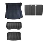 For Tesla For Model 3 2024-2026 Front Rear Trunk Mat Back Seat Backrest Protective Pads Cargo Liner Anti Dirty Accessorie(5pcs Full Set)