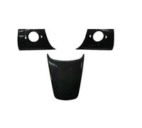 For Tesla For Model 3 Car Steering Wheel Cover Decoration 3Pcs Set Steering Wheel Protective Stickers Decorative