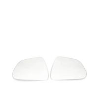 For Tesla For Model 3 Wide-Angle Car Large Vision Rearview Mirror Heating Replacement Anti Glare Dazzle Reversing Glass Lens Car Rearview Heated Mirror Glass(A pair)