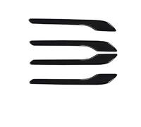 For Tesla For Model 3 Y 2017-2022 Carbon Fiber ABS Styling Accessories Car Door Handle Cover Protector Sticker Car Exterior Door Handles