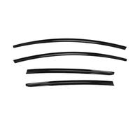 For Tesla For Model 3 Y 2020 2021 2022 2023 4PC Car Side Window Deflector Weatherstrip Seal Belt Rain Guard Moulding Trim(Black 3)