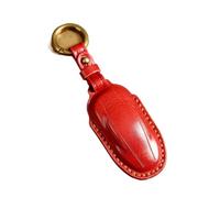 For Tesla For Model 3 Y S X 2020 Car Key Case Cover Fob Protector Keychains Holder Keyring Shell(Red)