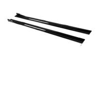 For Tesla For Model 3 Y Side Skirt Rocker Plate Lip Separator Bumper | 8PCS 2m/2.2m Universal Extension , reduce air resistance during driving. Extension Body Kits(Glossy Black)