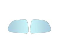 For Tesla For Model 3 Y X S 1Pair 800R Wide-Angle Large Vision Rearview Mirror Heating Replacemen Anti Dazzle Reversing Side Mirror Glass(3 Blue)