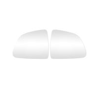 For Tesla For Model 3 Y X S 1Pair 800R Wide-Angle Large Vision Rearview Mirror Heating Replacemen Anti Dazzle Reversing Side Mirror Glass(Y White)