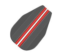 For Tesla For Model For 3 2Pcs Car Rearview Mirror Silicone Rain Eyebrow Water Proof Universal Auto Rear View Side Shield Car rain eyebrows