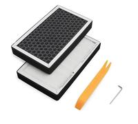 For Tesla For Model For 3 For Y 2 Pieces/Set Activated Carbon Air Filter Conditioner Element Replacement Kit W/tools