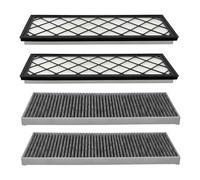 For Tesla For Model For Y For Juniper 2025 2024 4PCS Cabin Air Filter Intake Replacement With Activated Carbon Accessories