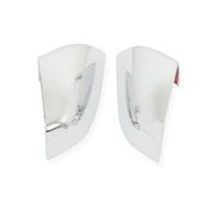 For Tesla For Model S 2017 2018 2019 2pcs/Set Side Rear View Mirror Cover Shell Cap Housing(Silver)