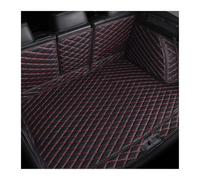 For Tesla For Model S Car Accessories Auto Mat Full Coverage Car Trunk Mats Car Boot Liner(Black Red 4pcs)