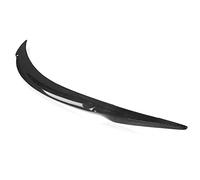 For Tesla For Model S Sedan 2012-2017 Real Carbon Fiber Car Rear Spoiler Wing Lip Extension Rear Trunk Spoiler