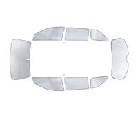 For Tesla For Model X 2022 Sunshades Protection Sun Shade Visor Cover Protector Car Accessories for Car Window(All 8Pcs)