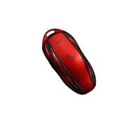 For Tesla For Model X For Model S For Model 3 For Model Y Car Key Cover Case Fob Bag Holder Protector JHVVBFWF(Red,For S)