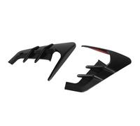 For Tesla For Model Y 2019-2022 For Model 3 2021 2022 Spoiler Dust Cover Accessories Car Side Wing Panel Cover 2PCS(Fiber Matte black)