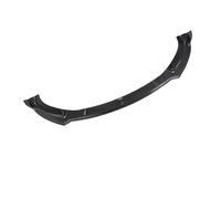 For Tesla For Model Y 2019-2023 Car Front Bumper Lip Splitter Diffuser Spoiler Body Kits(Matte Carbon)