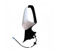 For Tesla For Model Y 2020 2021 2022 2024 Side of the rearview mirror assembly Complete Door Wing Mirror(Left White)