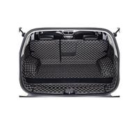 For Tesla For Model Y 2021 2022 2023 Leather Trunk Mats Fully Surrounded Waterproof Non-Slip Liner Custom Floor Mat Car Boot Liner(Black beige A)