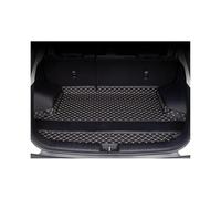 For Tesla For Model Y 2021 2022 2023 Leather Trunk Mats Fully Surrounded Waterproof Non-Slip Liner Custom Floor Mat Car Boot Liner(Black beige B)