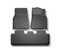 For Tesla For Model Y 2021-2024 Rear Seat Backrest Protective Pad Trunk Mat Anti-Kick Car Interior Accessories(Style 2 RHD)