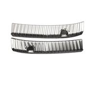 For Tesla For Model Y 2022 2023 Car Trunk Sill Guards Rear Bumper Guards Protector Anti-scratch Cover(Silve)