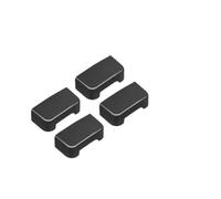 For Tesla For Model Y 2024 2023 2022 4pcs Seat Rail Cover Accessories Front Rear End Pieces Backseat Mats