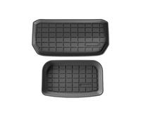 For Tesla For Model Y 2024 TPE Front And Rear Car Trunk Mats Interior Protective Accessories(Front and rear 2pcs)
