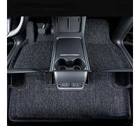For Tesla For Model Y Car Fully Surrounded Special Foot Pad Waterproof Non-slip Floor Mat Super Soft Silk Box Mat Car Floor Mat(Y dark gray)