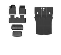 For Tesla For Model Y For Launch 2025+ For Juniper 2025+ Floor Mats & Cargo Liner All Weather Trunk Mats Floor Car Mats(Single113-6 PCS)