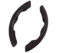 For Tesla For SUV For Model X For Y For Suede Steering Wheel Protective Covers 2 Pcs Car Cover Steering Wheel Covers(Black)