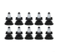for tesla Model 3 Door Panel Mounting Clips 10 Pack 1135147-00-A Black Auto Body Fastener Set for Side Moulding Trim Repair